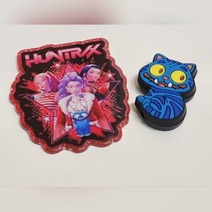 Acrylic‎ Flatback Kpop Derpy Focal Beads Badge Keychain Crafts Bag Clip Magnet